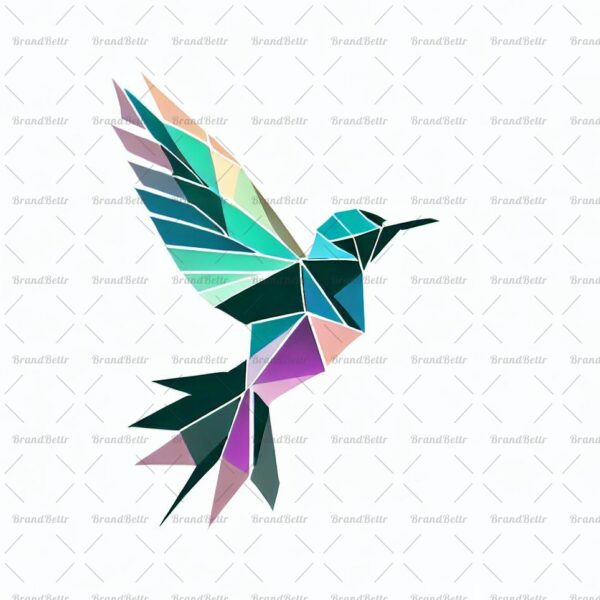 Geometrischer Kolibri